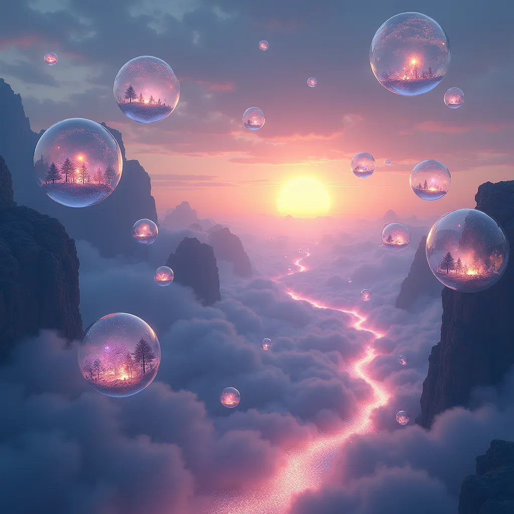 晨曦云海幻境 原图